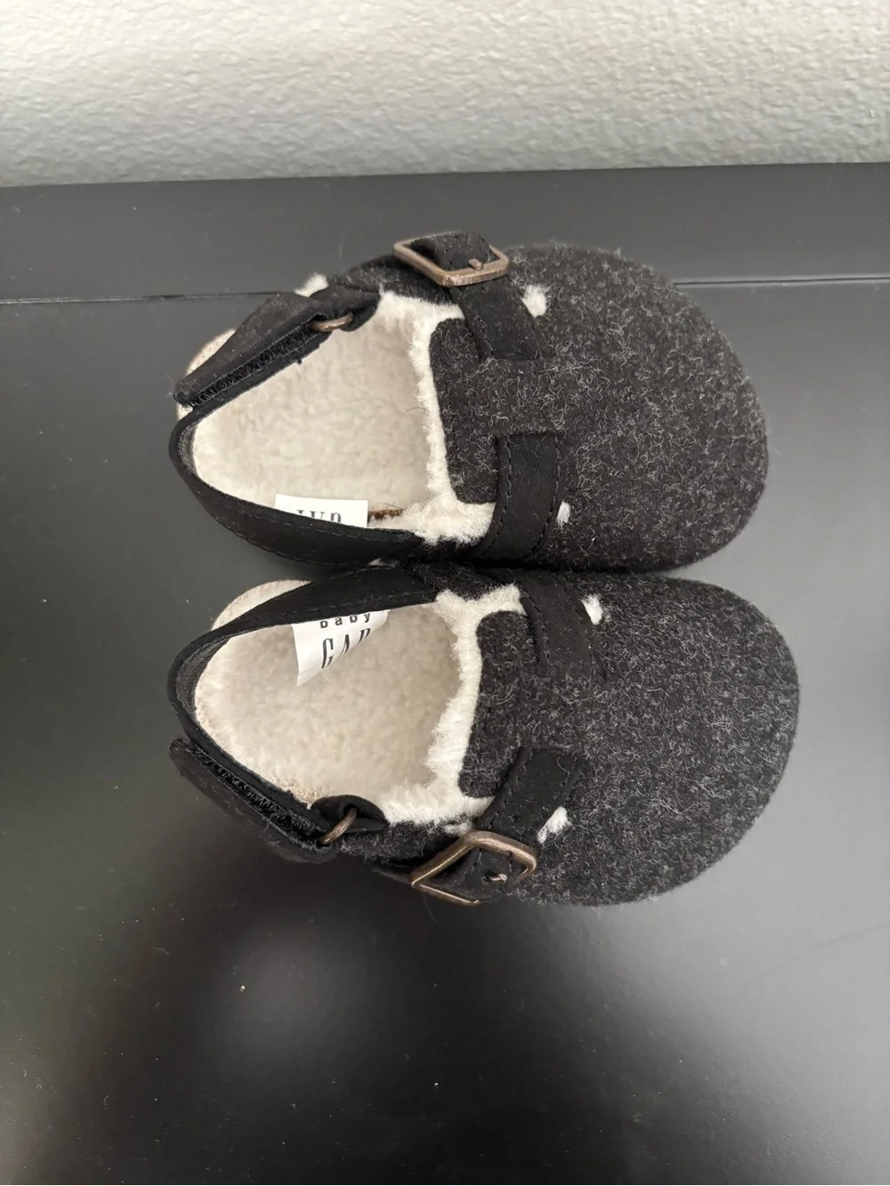 New Baby Gap Cozy Clogs sz 3/4c